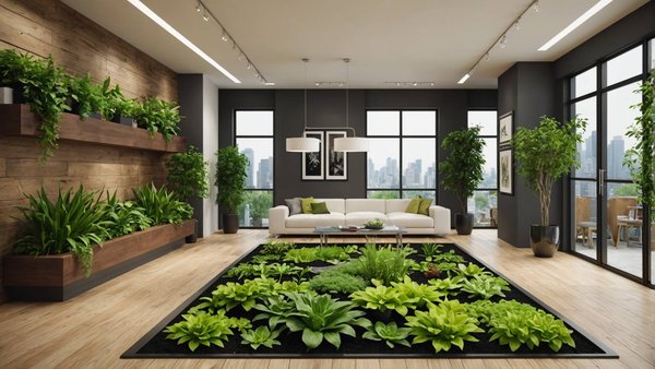 Idées d'aménagement pour un jardin intérieur moderne et éco-responsable