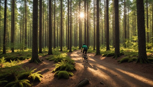Foret landes decouverte nature activites plein air